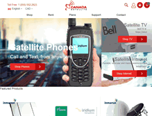 Tablet Screenshot of americansatellite.us
